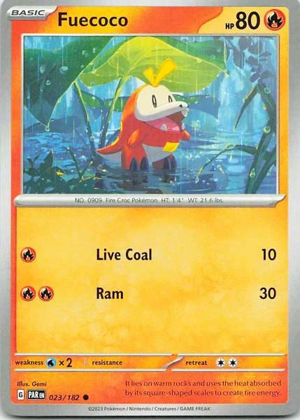 Fuecoco - Paradox Rift #023/182