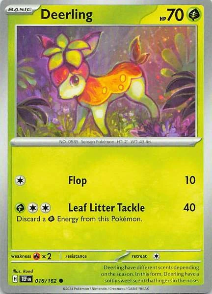 Deerling - Temporal Forces #016/162