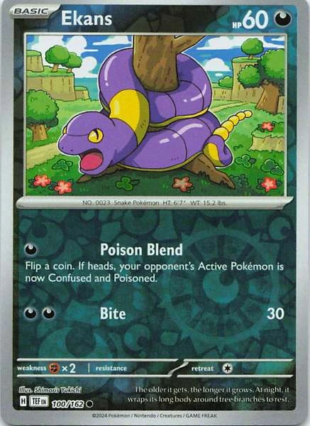 Ekans - Temporal Forces #100/162