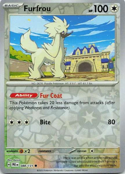 Furfrou - Prismatic Evolutions #088/131