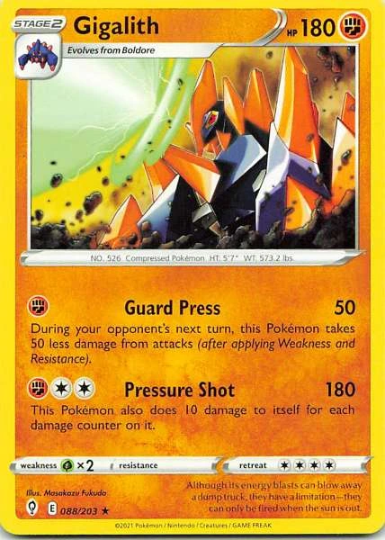 Gigalith - Evolving Skies #088/203