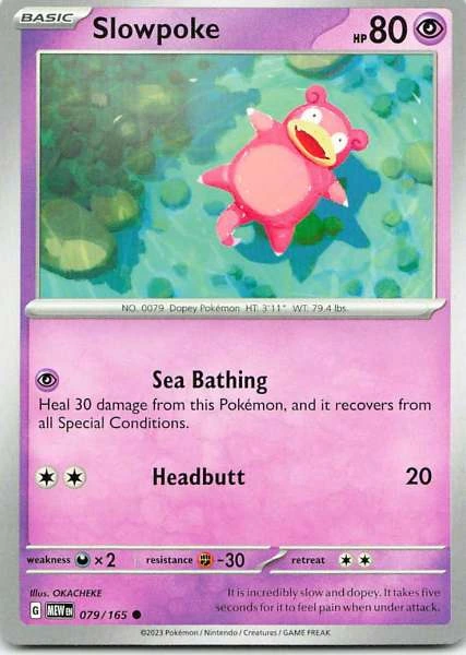 Slowpoke - 151 #079/165