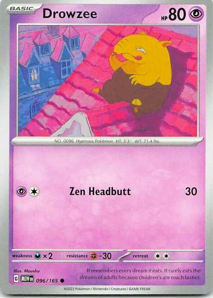Drowzee - 151 #096/165