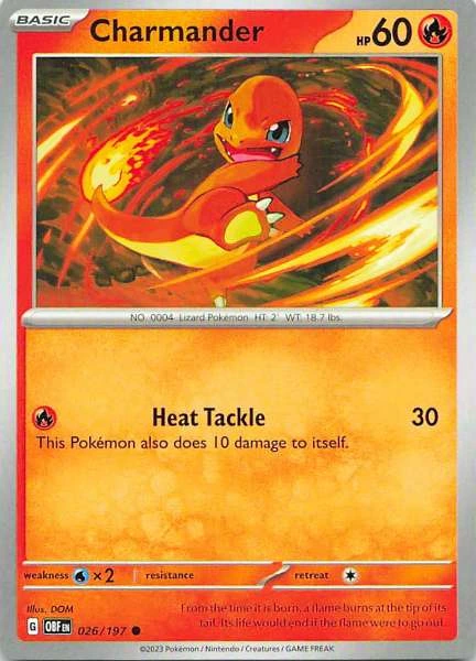 Charmander - 151 #026/197