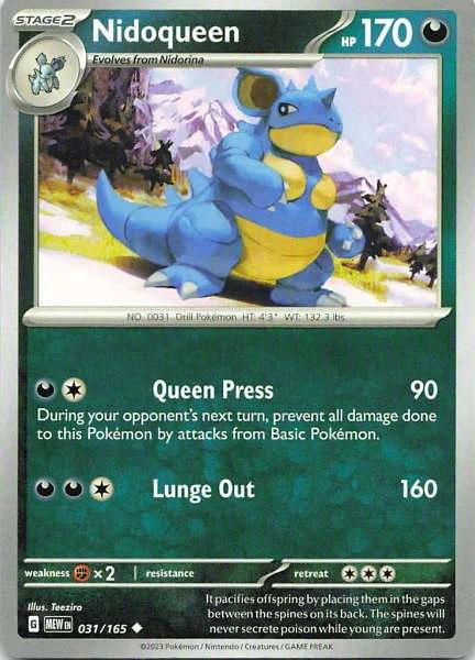 Nidoqueen - 151 #031/165