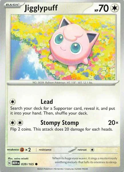 Jigglypuff - 151 #039/165