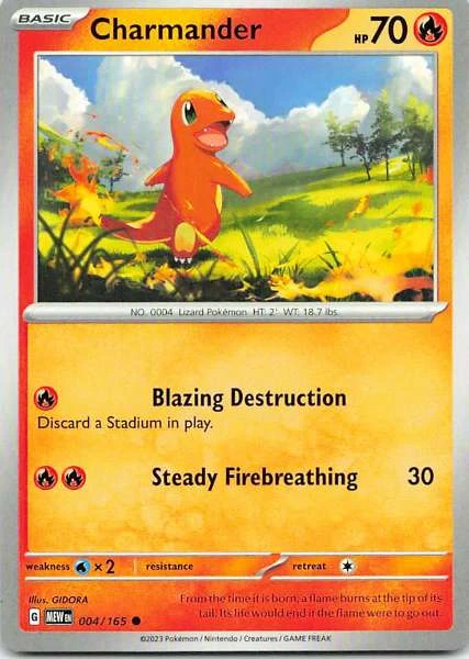 Charmander - 151 #004/165