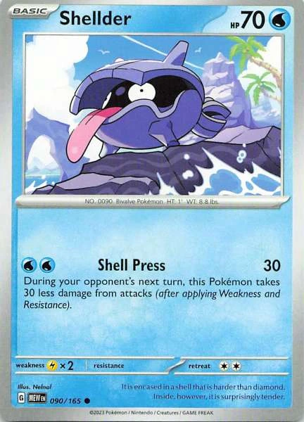 Shellder - 151 #090/165