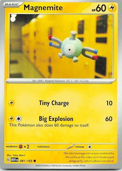 Magnemite - 151 #081/165