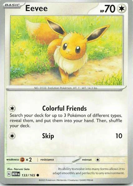 Eevee - 151 #133/165