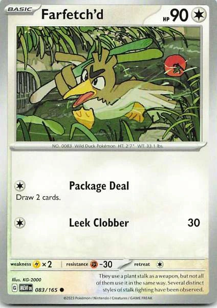 Farfetch'd - 151 #083/165