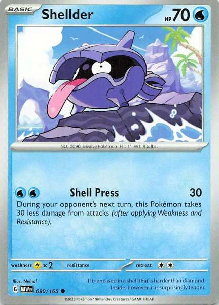 Shellder - 151 #090/165