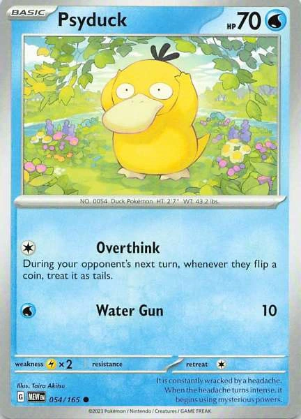 Psyduck - 151 #054/165