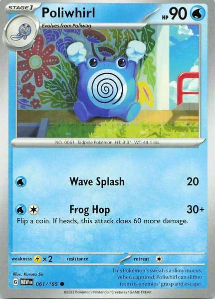 Poliwhirl - 151 #061/165