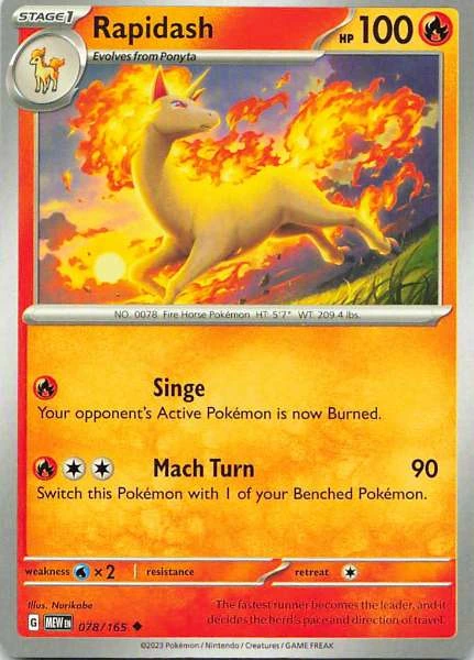 Rapidash - 151 #078/165