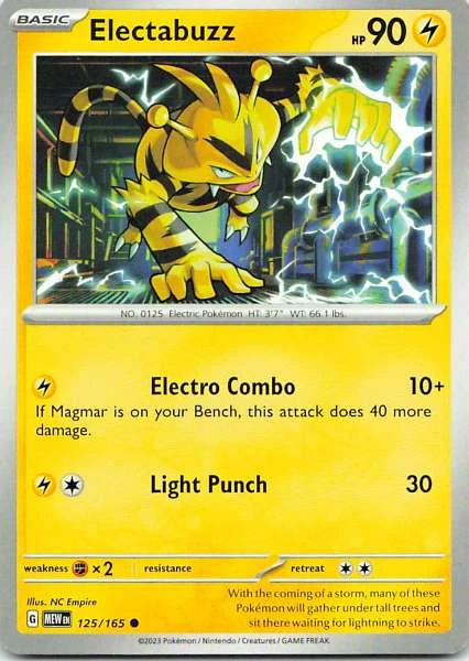 Electabuzz - 151 #125/165