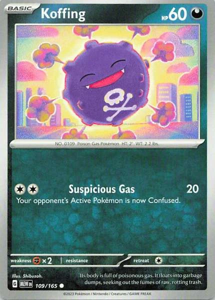 Koffing - 151 #109/165