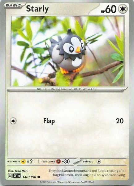 Starly - Scarlet & Violet #148/198
