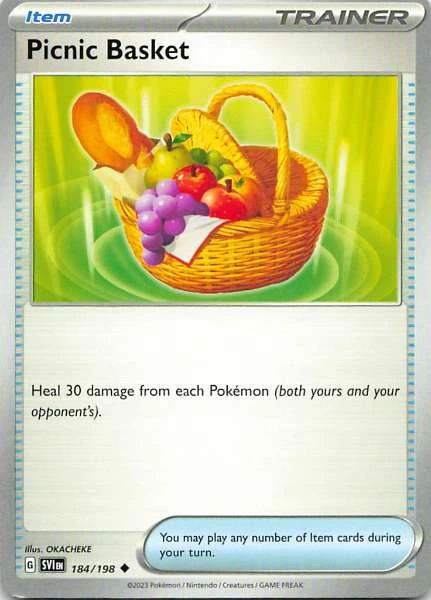 Picnic Basket - Scarlet & Violet #184/198