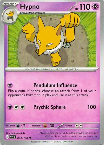 Hypno - Scarlet & Violet #083/198