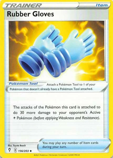 Rubber Gloves - Evolving Skies #156/203