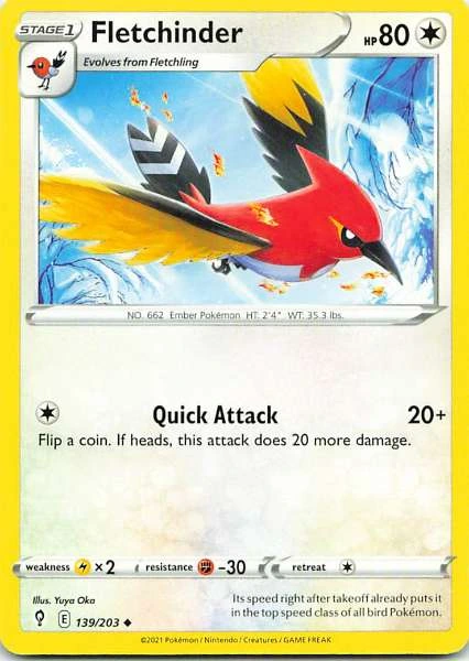 Fletchinder - Evolving Skies #139/203