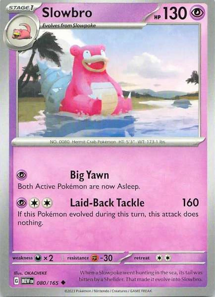 Slowbro - 151 #080/165