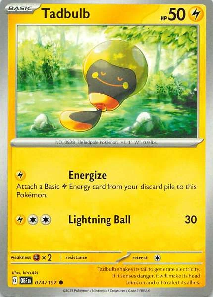 Tadbulb - Obsidian Flames #074/197