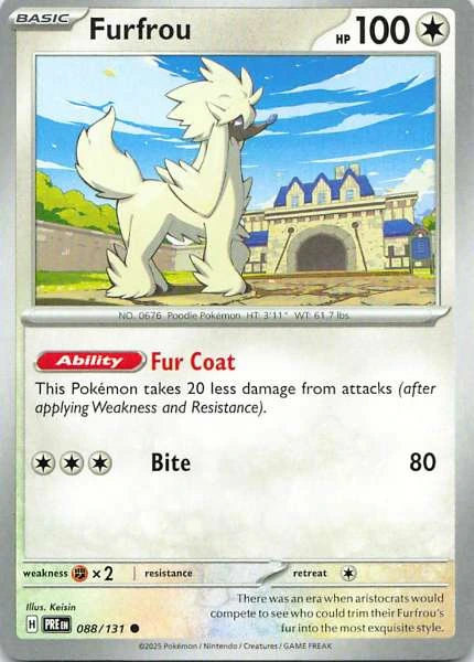 Furfrou - Prismatic Evolutions #088/131