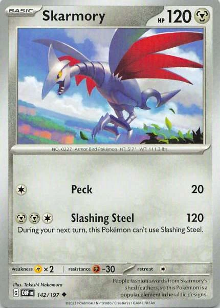 Skarmory - Obsidian Flames #142/197