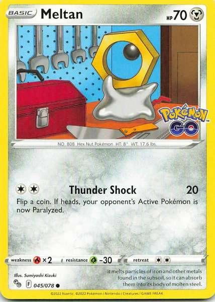 Meltan - Pokémon GO #045/078