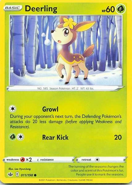 Deerling - Sword & Shield—Chilling Reign #011/198