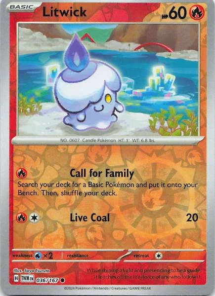 Litwick - Twilight Masquerade #036/167