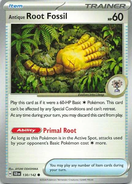 Antique Root Fossil - Stellar Crown #130/142