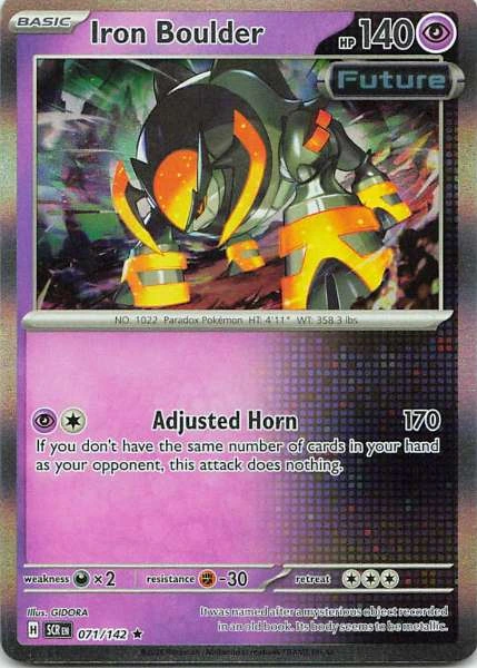 Iron Boulder - SCR #071/142