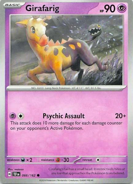 Girafarig - Temporal Forces #066/162