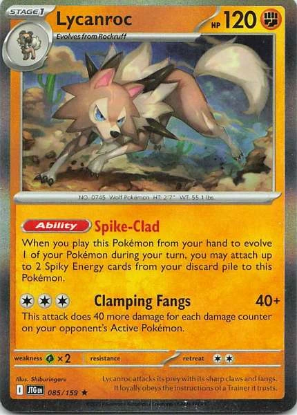 Lycanroc - JTG #085/159