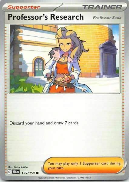 Professor's Research - JTG #155/159