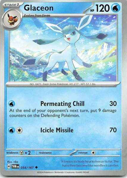 Glaceon - Twilight Masquerade #054/167