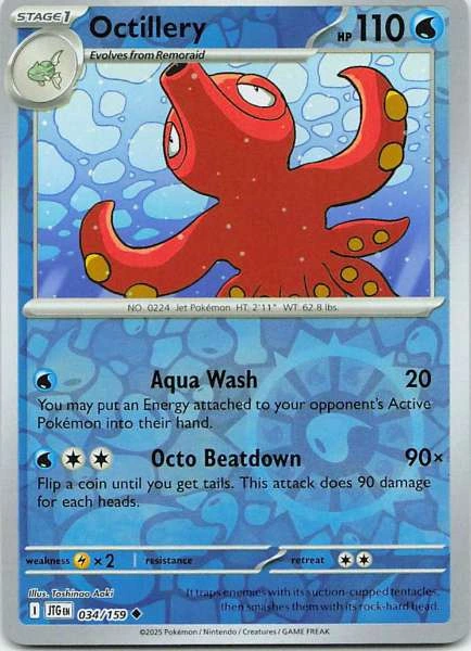 Octillery - JTG #034/159