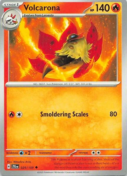 Volcarona - JTG #029/159