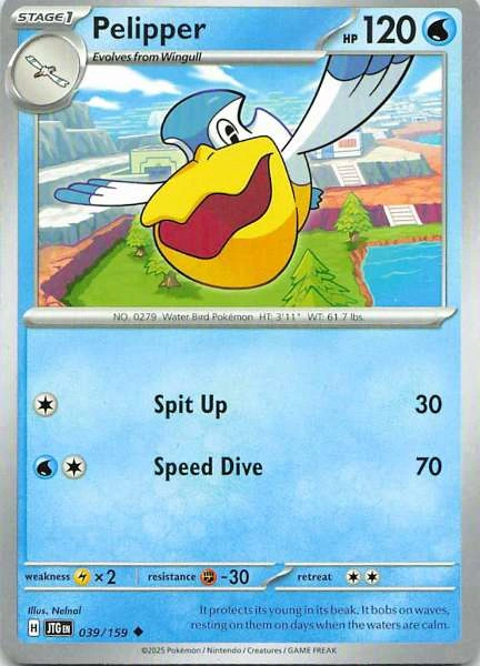 Pelipper - Scarlet & Violet: Journey Together #039/159