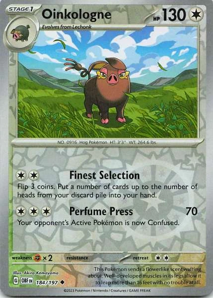 Oinkologne - Obsidian Flames #184/197