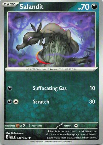 Salandit - Obsidian Flames #139/197