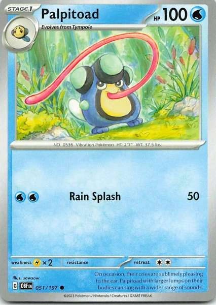 Palpitoad - Obsidian Flames #051/197