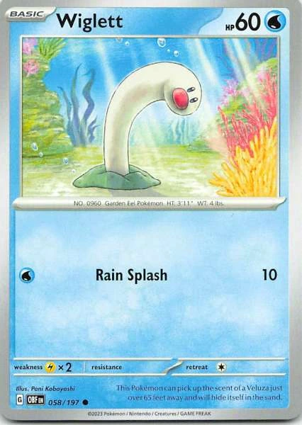 Wiglett - Obsidian Flames #058/197