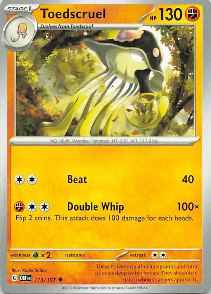 Toedscruel - Obsidian Flames #119/197