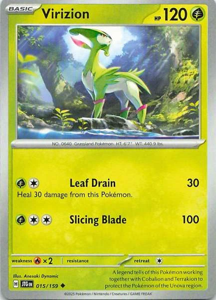 Virizion - JTG #015/159