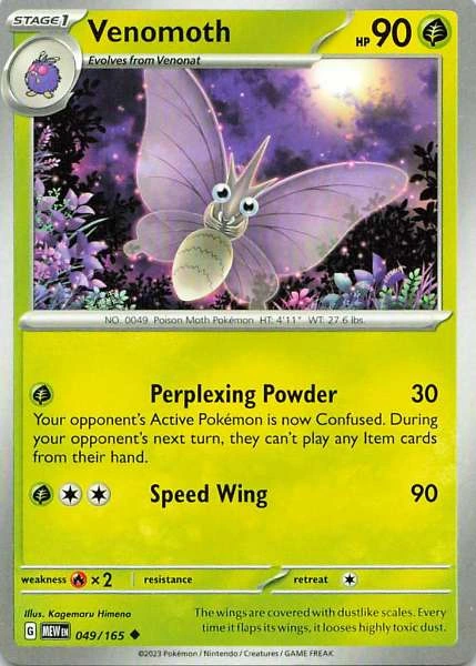 Venomoth - 151 #049/165