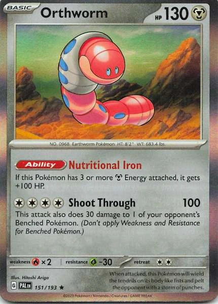 Orthworm - Paldea Evolved #151/193